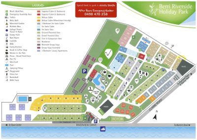 Berri Park Map